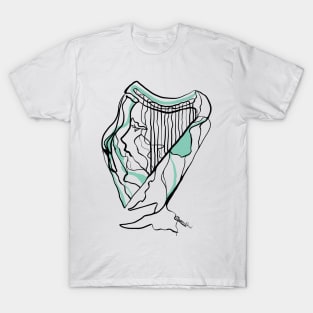 Single Line - Harpist T-Shirt